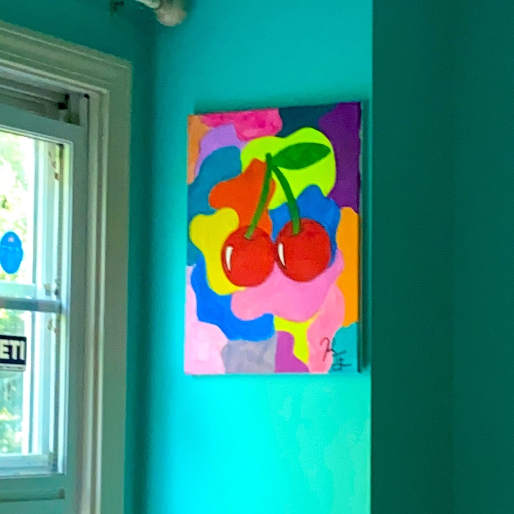 Cherry painting